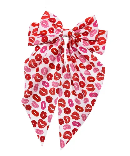 Vista 11 de Pinzas para el pelo para niñas, horquillas para el cabello con lazo para San Valentín, JHV14 (juego de 3 piezas)