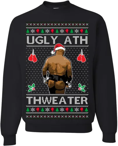 Vista 35 de Merry Chrithmith Ugly Christmas Sweater Unisex Crewneck Graphic Sweatshirt Negro Bitcheth