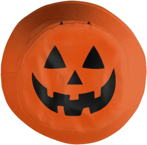 Vista 4 de Sombreros de pescador de murciélagos de Halloween, gorra de sol plegable para exteriores, sombrero de pescador para mujeres y hombres