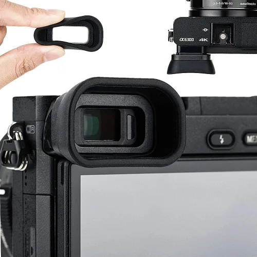 Vista 15 de Visor de cámara de silicona suave para Sony A7C Alpha 7C (ILCE7CL/S) Protector de copa ocular (no compatible con A7C II, A7CR)