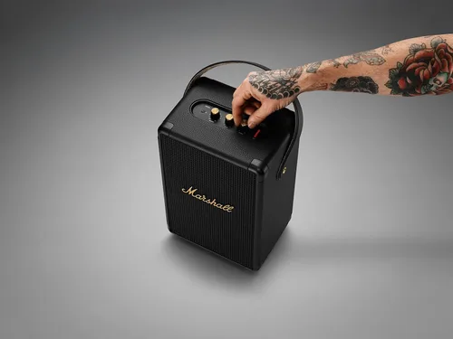 Vista 6 de Marshall Tufton - Altavoz Bluetooth portátil, negro y latón