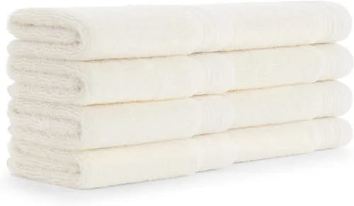Vista 10 de Aston & Arden Anatolia - Paquete de 4 toallas de mano turcas, 100% algodón hilado en anillo, suave felpa absorbente, tejido de baja torsión de 600