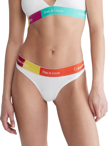 Vista 2 de Calvin Klein - Tanga moderna de algodón para mujer This is Love
