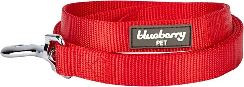 Vista 36 de Blueberry Pet - Correa Essentials clásica para perro con más de 20 colores, duradera, doble asa y de cuerda