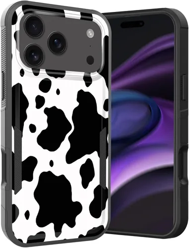 Vista 254 de Funda para iPhone Air, doble capa híbrida resistente resistente a prueba de golpes de policarbonato duro + funda protectora de silicona suave