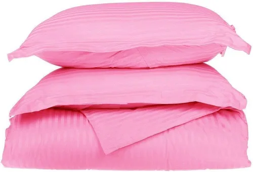 Vista 26 de LaxLinen Juego de funda de edredón de 3 piezas (1 funda de edredón con 2 fundas de almohada) 100% algodón de calidad suave, con cierre