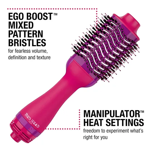 Vista 4 de Bed Head One Step Volumizador y Secador de Pelo Seca, Alisa, Texturiza, Estiliza en Un Solo Paso (Rosa)