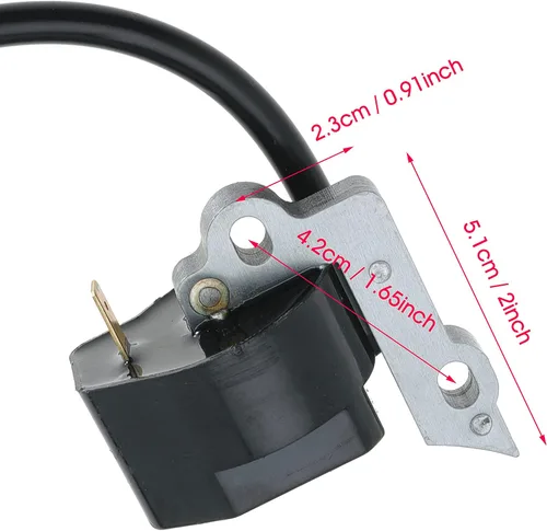 Vista 2 de 530039198 Módulo de bobina de encendido para Husqvarna para Poulan para Craftsman para WoodShark para motosierra Wildthing 2050LE 2055 1900 1950LE