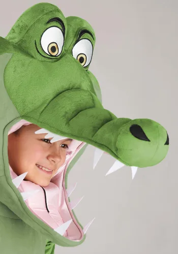 Vista 6 de Disfraz de Cocodrilo Tic-Tac de Disney Peter Pan para Niños Multicolor