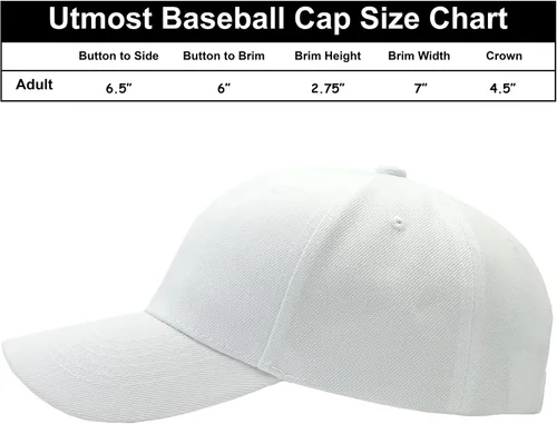 Vista 4 de Utmost Gorra de béisbol estructurada con cierre ajustable - Sombrero de rendimiento para actividades al aire libre y bordado personalizado