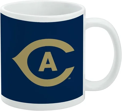 Vista 174 de Taza de cerámica con el logotipo principal de la Universidad Rider, taza de regalo novedosa para café, té y bebidas calientes, 11oz, blanca