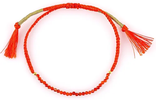 Vista 42 de Thecraftman - Pulsera trenzada de cuentas naturales, cristales energéticos, regalo para ella, pulsera de protección de hilo trenzado de mano