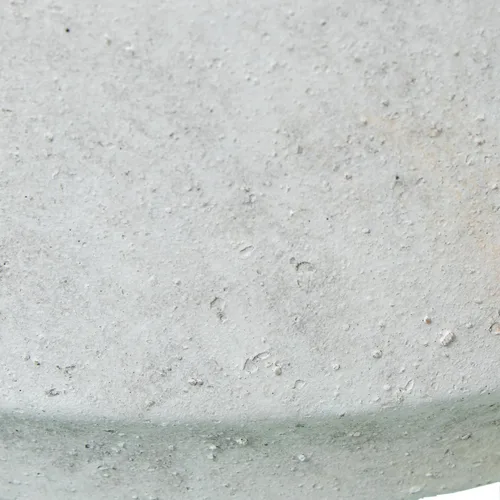 Vista 3 de MACETERO CERÁMICA ø30 cm GRIS C/BOLITAS Madera_° 11.8 x 7.9 in