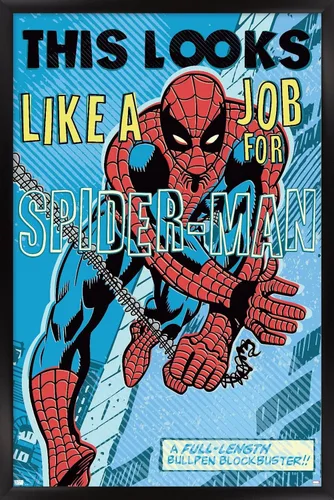 Vista 8 de Trends International Marvel Comics Spider-Man - Parece un póster de pared de trabajo