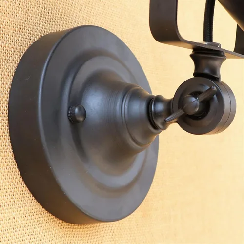 Vista 5 de Modern LED Ceiling Light, Led Wall Lights Indoor Retro Loft E27 Bulb Lamp Wall Lamp Bedroom Up Down Industrial Wall Sconce Lamparas Decoration Black