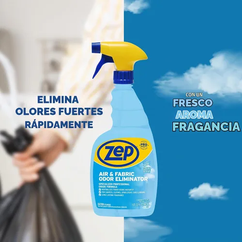 Vista 4 de Zep ZUAIR32 Eliminador de olores de aire y tela, 32 onzas