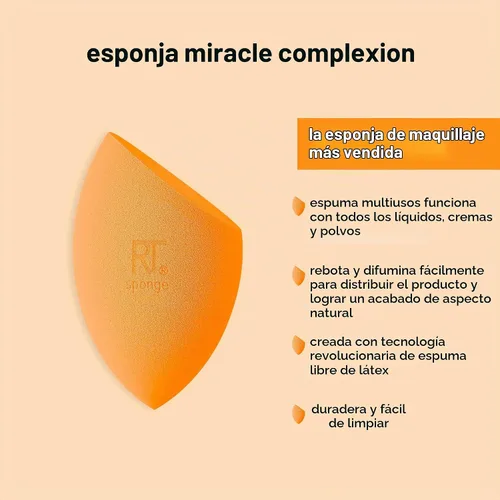 Vista 7 de Real Techniques - Juego de 8 piezas de brochas y esponjas Level Up, brochas de maquillaje para sombra de ojos, base, colorete y bronceador, esponja