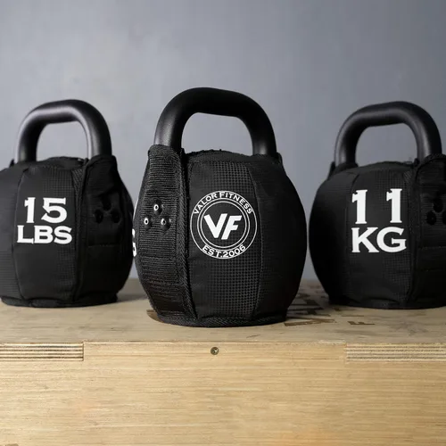 Vista 6 de Valor Fitness SKB-30 Soft 30 lb Kettlebell