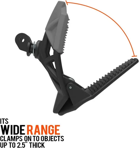 Vista 6 de Dango Design Gripper Mount - Soporte universal para cámaras de acción, uso como soporte en motocicleta, cascos de deportes de potencia y más Acción
