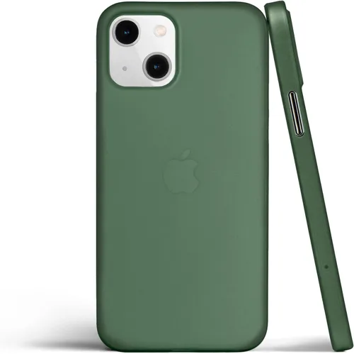 Vista 9 de totallee Funda delgada para iPhone 15 Plus, la más delgada, minimalista, para Apple iPhone 15 Plus (2023) (negro escarchado)