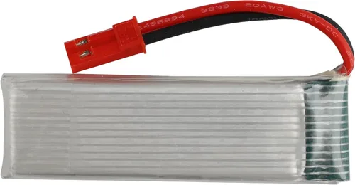 Vista 3 de batería de iones de litio recargable de 3.7V 500mAh con el conector de JST para los productos electrónicos