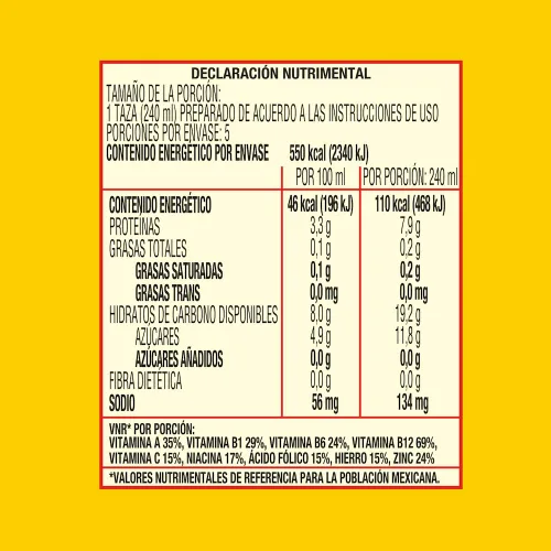 Vista 4 de Maizena Arroz con Leche Mix 1.6 oz (paquete de 3)