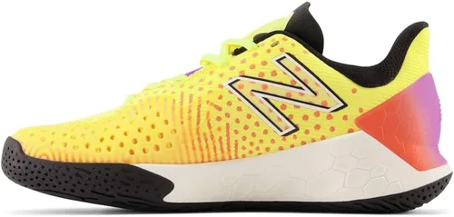 Vista 2 de New Balance Cancha dura Fresh Foam X Lav V2 para mujer Piña Cósmica/Rosa Cósmica