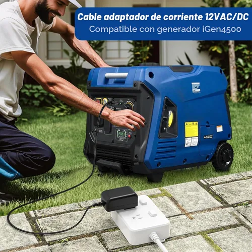 Vista 3 de Adaptador AC/DC para Westinghouse WGen9500 WGen9500DF WGen12000 DF
