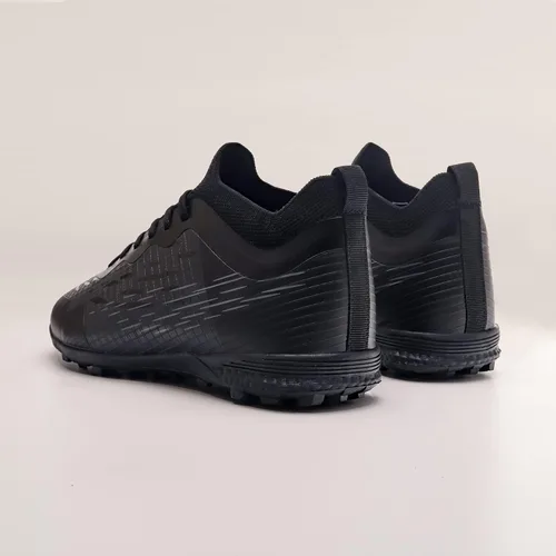 Vista 3 de ZVC Tacos de fútbol para hombre, zapatos de fútbol para exteriores, interiores, entrenamiento, césped, zapatos de fútbol para jóvenes, niños