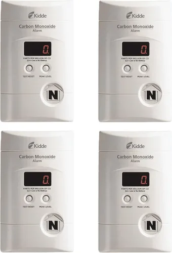 Vista 14 de Kidde - Detector de monóxido de carbono, enchufe de pared con respaldo de batería de 9 voltios, pantalla LED digital - 2