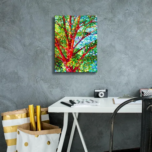 Vista 7 de Epic Graffiti 'Summer Medley' de Mandy Budan, arte de pared en lienzo, 12 x 16 pulgadas