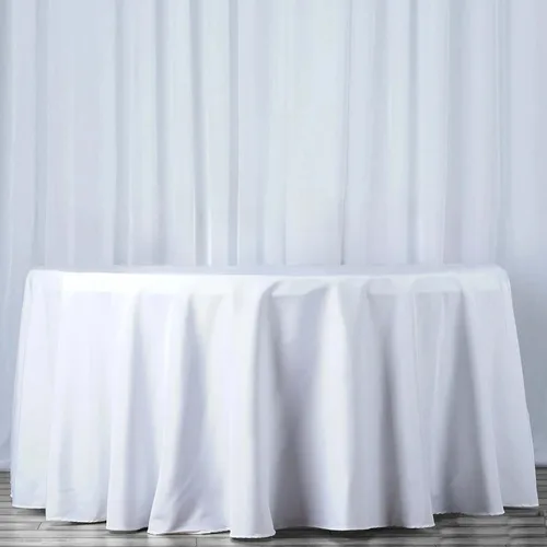 Vista 36 de Efavormart - Mantel redondo de poliéster de 90 pulgadas sin costuras de calidad comercial para banquetes de boda, restaurante