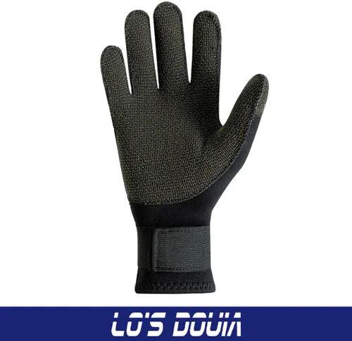 Vista 5 de Lo's Douia Guantes de buceo Kevlar Resistencia a la abrasión para actividades acuáticas Buceo Pesca