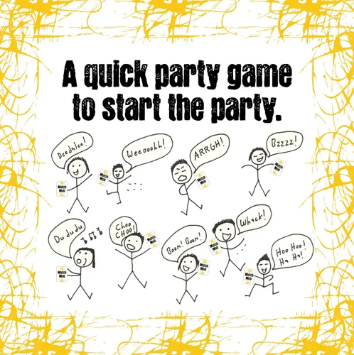 Vista 3 de Match Mob - Juego de fiesta de ritmo rápido para grupos grandes - Divertido juego de 1 minuto con movimiento para adultos, adolescentes y niños