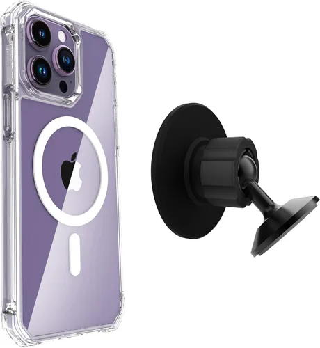 Vista 138 de Scooch para MagCase Compatible con iPhone 12 Mini Incluyendo MagRing 2.0, Soporte para Teléfono Compatible con MagSafe y Pata de Soporte