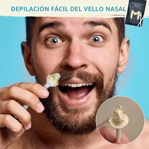 Vista 3 de Kit de depilación digital Maxpearl - Kit de calentador de cera dura para hombres y mujeres para depilación - Piel sensible, cejas, cara, axilas