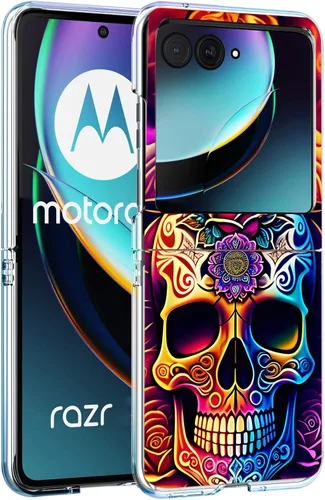 Vista 5 de Razr Plus 2023 - Funda rígida protectora a prueba de golpes para Motorola Razr+ 2023 y Razr Plus 2023
