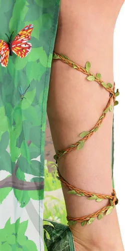 Vista 8 de Disfraz de madre naturaleza para mujer, vestido de madre naturaleza para adultos, forro polar verde con licencia oficial de star wars silent one