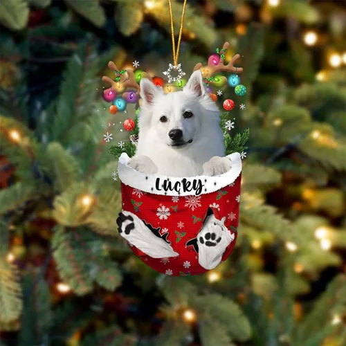 Vista 95 de Adorno de Navidad personalizado para perro Airedale Terrier en bolsillo de nieve, adorno para árbol de Navidad, idea de regalo para amantes
