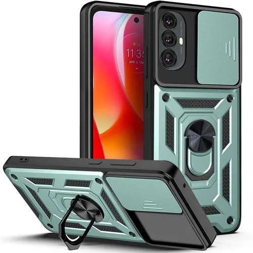 Vista 63 de Compatible con carcasa de soporte Infinix Zero Ultra 5G, con cubierta de lente de cámara deslizante compatible con funda Infinix Zero Ultra 5G Negro