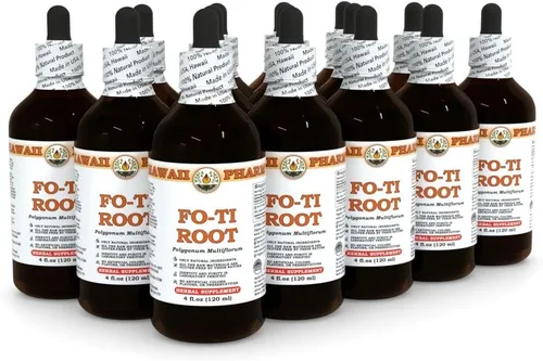 Vista 3 de Extracto líquido de raíz de Fo-Ti (Polygonum multiflorum) 15x4 Oz