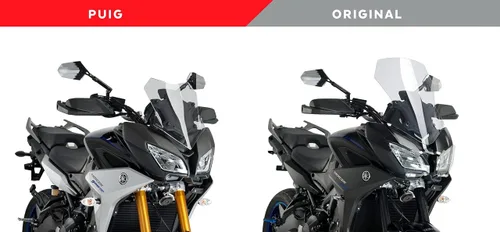 Vista 3 de Puig Pantalla Racing Yamaha Tracer 900 18-19 C/Humo Claro