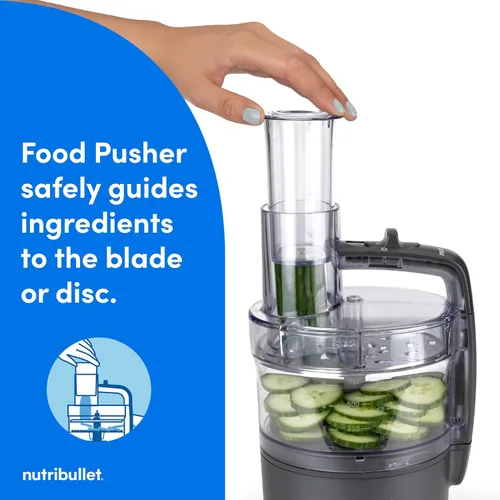 Vista 6 de nutribullet Procesador de alimentos Limitless Gris plomizo