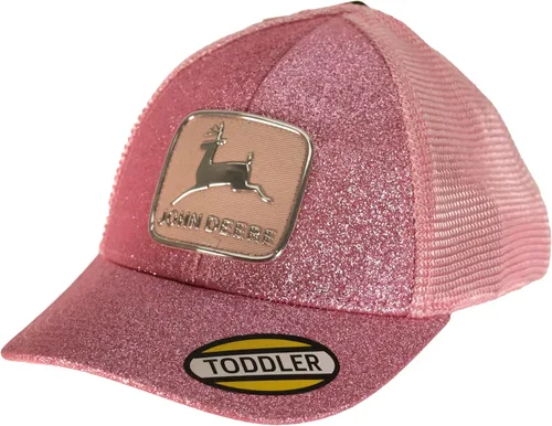 Vista 6 de John Deere Gorra Historic Tm con purpurina rosa-talla única, Rosado