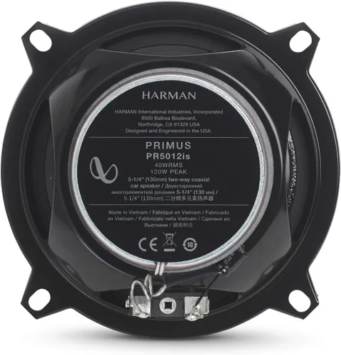 Vista 2 de Infinity Primus 5012 - Altavoz multielemento 5-1/4 de 2 vías