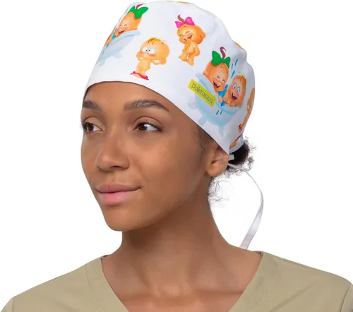 Vista 106 de Print Scrub Caps - Sombrero perfecto para enfermeras, médicos y EMTs..