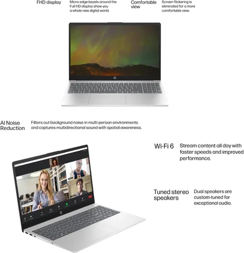 Vista 7 de HP Ultrabook Laptop FHD de 15.6 pulgadas para negocios y académicos, potente Intel Core i7-1255U hasta 4.7 GHz, 24 GB de RAM, almacenamiento de 1 TB