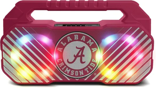 Vista 2 de SOAR Altavoz inalámbrico Boombox de la NCAA, Alabama Crimson Tide