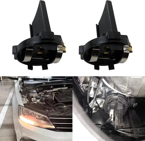 Vista 2 de 2 adaptadores de soporte de enchufe para bombilla de faros delanteros H7 5K0-941-109 para VW Passat 2012-2019