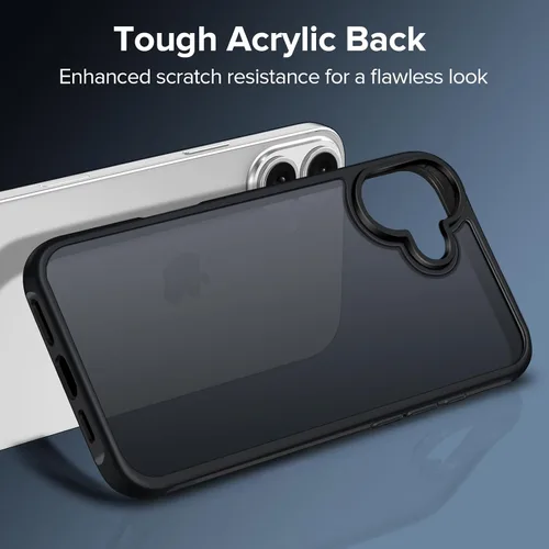 Vista 7 de ivoler Estuche 3 en 1 para iPhone 17 de 6.3" 2025 con 2 protectores de pantalla de vidrio templado [Protección de grado militar], parte trasera